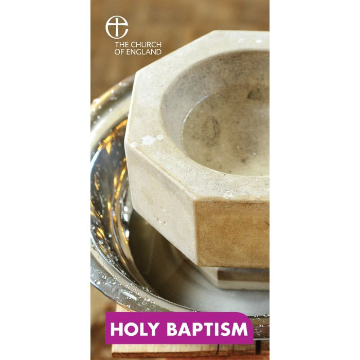 Common Worship: The Baptism of Children in Accessible Language Card, by Church House Publishing