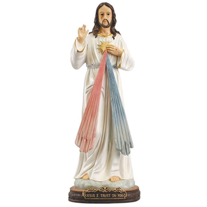 Divine Mercy, Resin Fibreglass Statue 24 Inches / 60cm High