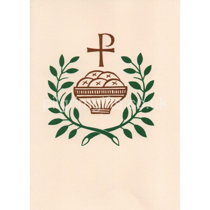 Easter Greetings Card, Christ The Living Bread