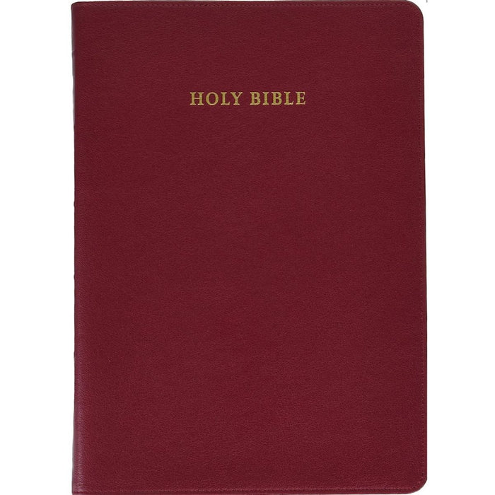 ESV Diadem Reference Edition with Apocrypha, Red Calfskin leather Red-letter Text, by Cambridge Bibles