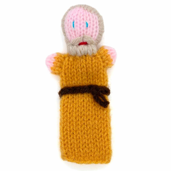 Finger Puppet Nativity Set, Handmade In Peru