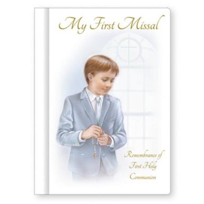 First Holy Communion Missal & Prayer Book For a Boy Hardback Cover Multi Buy Offers Available LIMITED STOCK