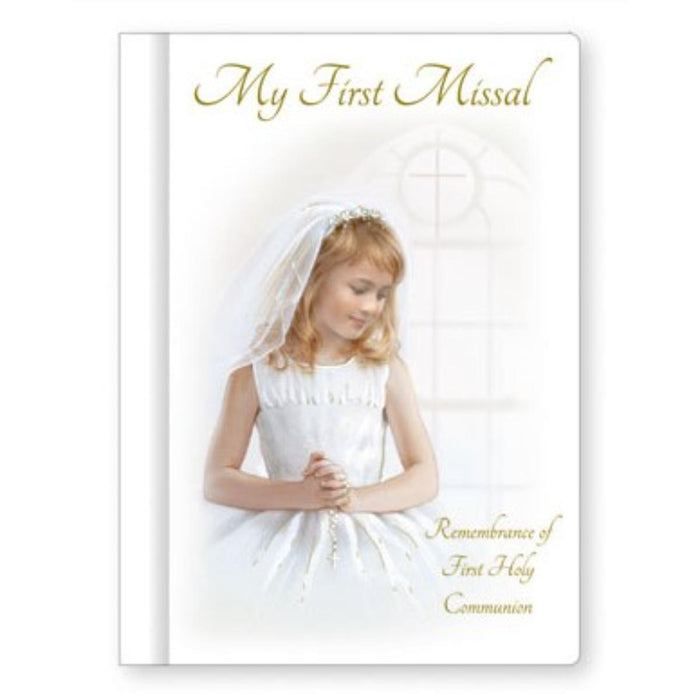 First Holy Communion Missal & Prayer Book For a Girl, Hardback Cover Multi Buy Offers Available LIMITED STOCK