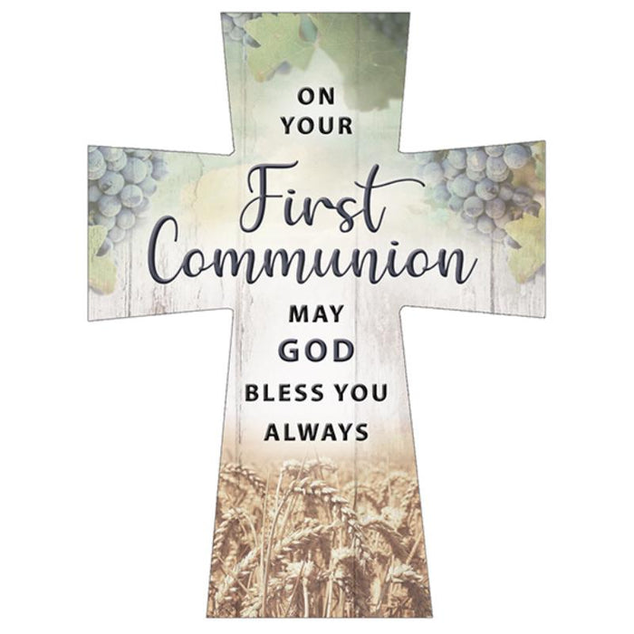 Holy Communion Blessing Cross, Free Standing 10cm / 4 Inches High ONLY 1 x AVAILABLE