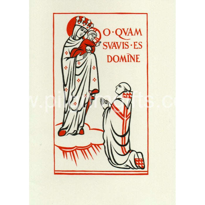 How Sweet Thou Art, O Lord - O Quam Suavis es Domine, Greetings Card