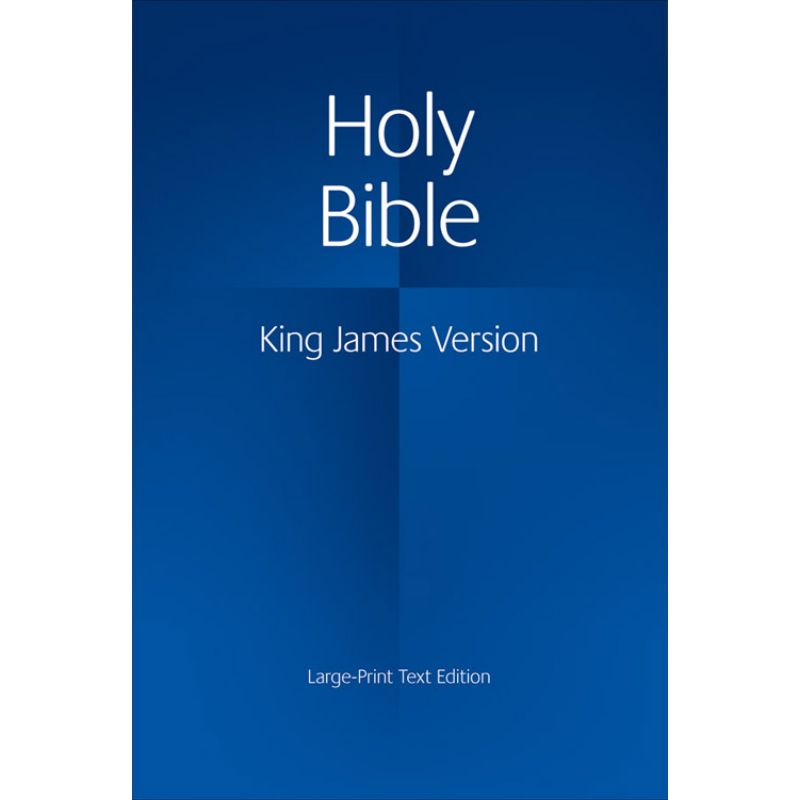 James Text King James Bible (KJV) Large Print Harback Edition, by Cambridge Bibles ...