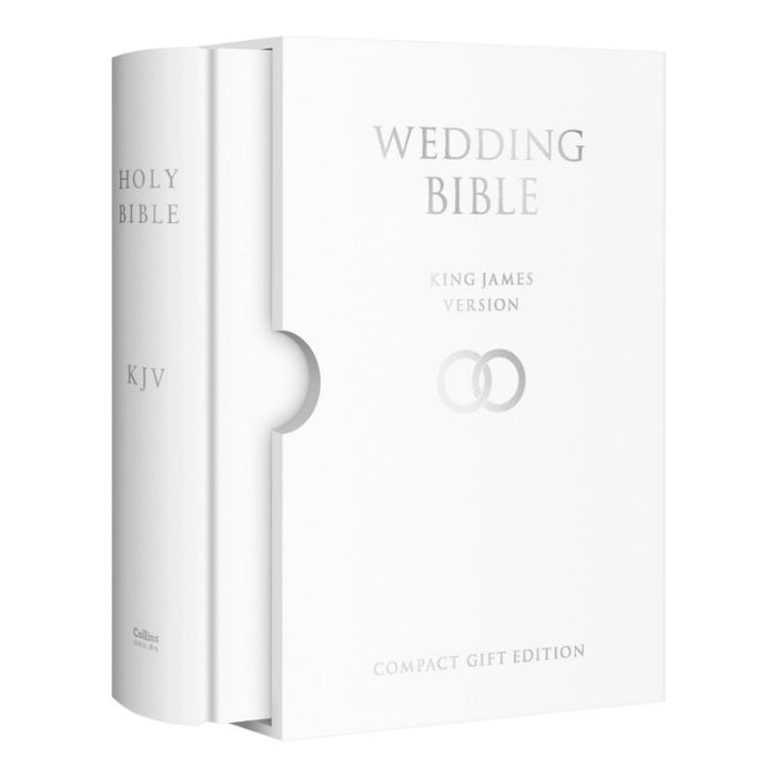 Wedding Gift Bible, White Hardback Presentation Edition With Slipcase, by Collins