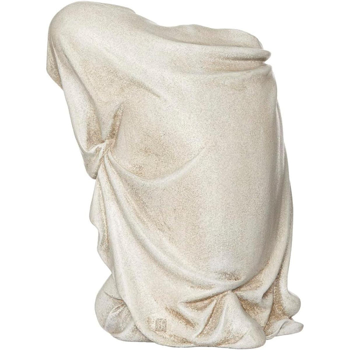 Kneeling Mother and Child, Garden Statue 34cm / 13.5 Inches High Resin Figurine, by Joseph's Studio