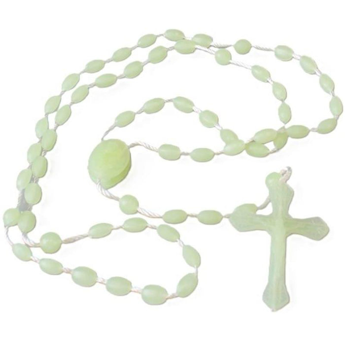 Luminous Plastic Rosary Beads, Bulk Buy Discounts Available