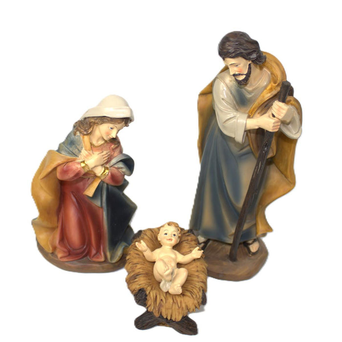 Nativity Crib Figures 15cm / 6 Inches High - Available With or Without a Stable
