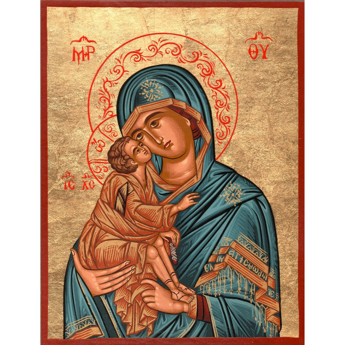 Mother and Child Handmade Icon, Available In 6 Sizes