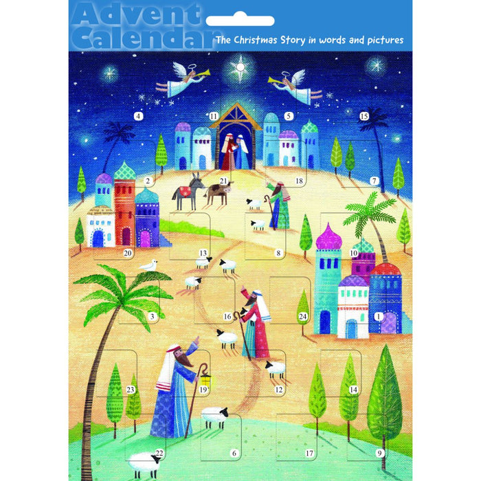 The Nativity Journey, Advent Calendar, A4 Size