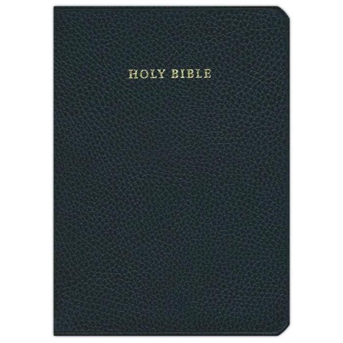 NIV Clarion Reference Bible, Black Edge-lined Goatskin Leather, by New International Version