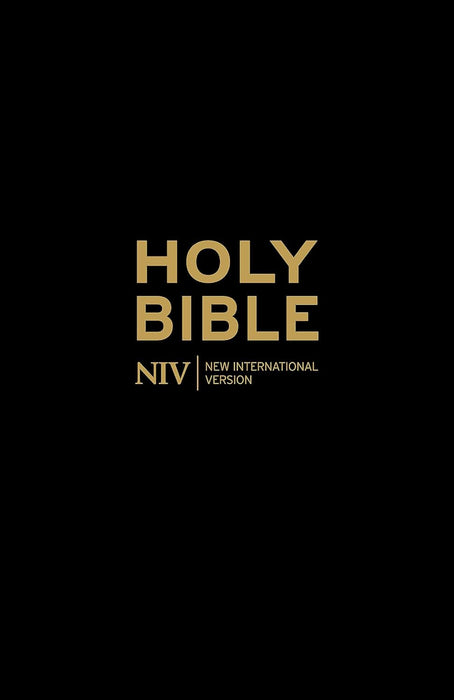 NIV Holy Bible - Black Gift and Award Bible Paperback - British Text, by Hodder and Stoughton Multi Buy Offers Available