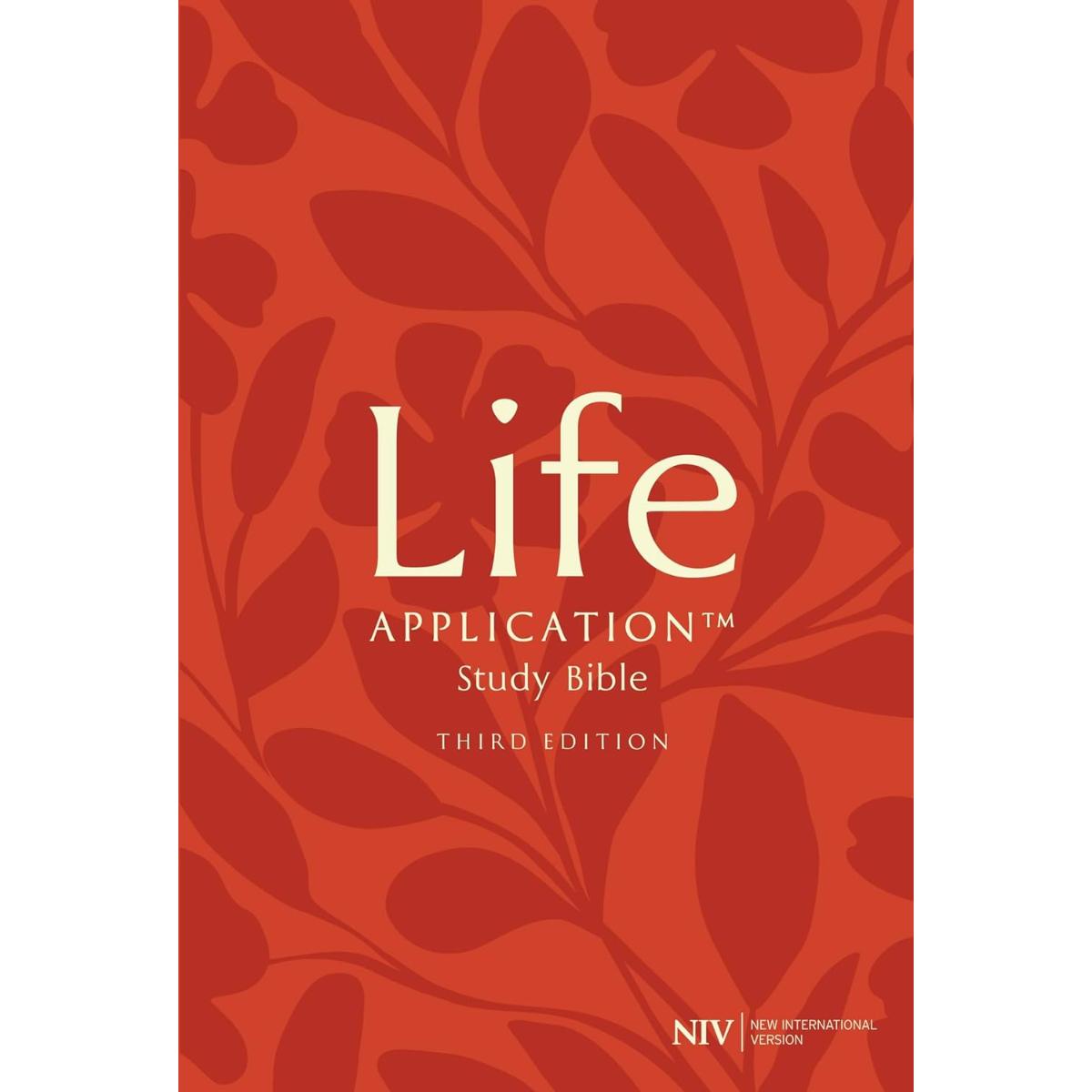 NIV Large Print Life Application Study Bible Hardcover Letter In Red Indexed Third Edition I.261875070 - Foto 9