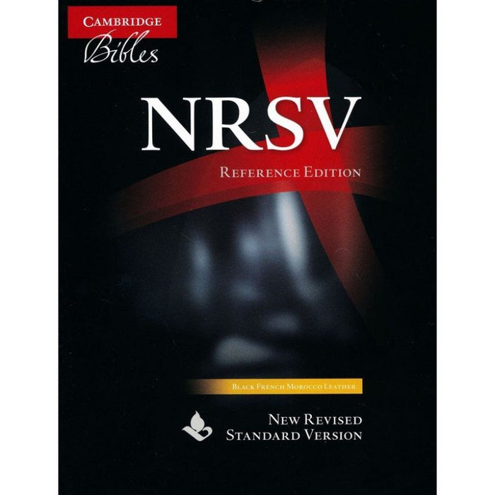 NRSV Reference Bible, Black French Morocco Leather Edition, New Revised Standard Version, by Cambridge Bibles