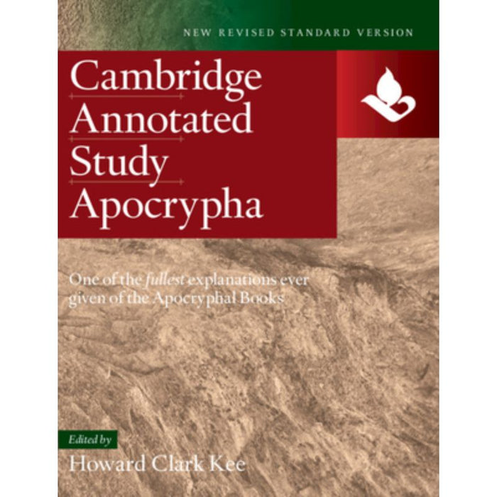 NRSV Study Apocrypha, New Revised Standard Version Paperback Edition, by Cambridge Bibles