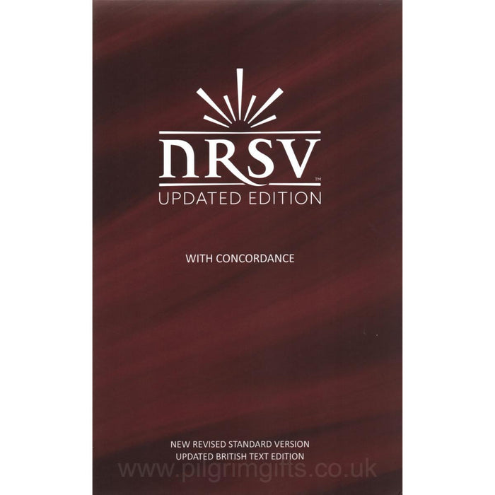 NRSVue New Updated Version, British Text With Concordance - Hardback, by Bible Society - Multi Buy Options Available