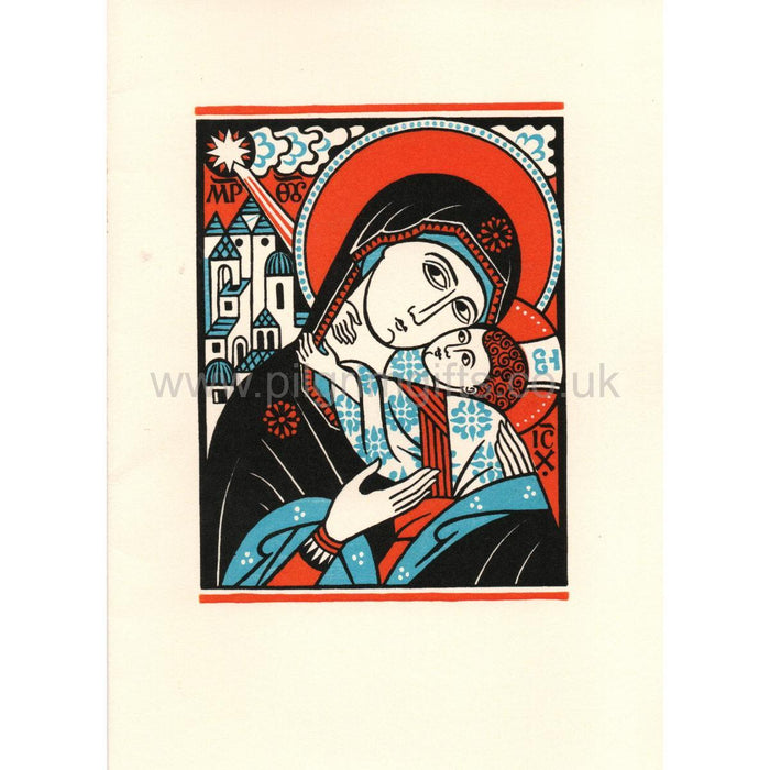 Our Lady and Child of Tenderness Greeting Card