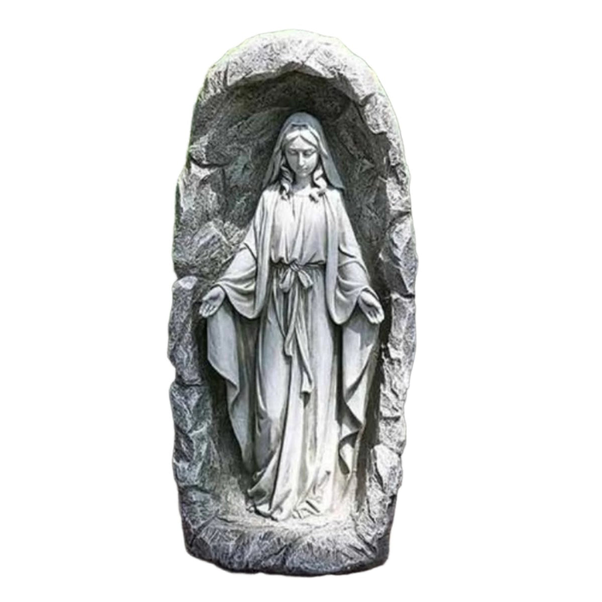 Our Lady of Grace, LED Solar Powered Garden Statue 47cm / 18.5 Inches ...