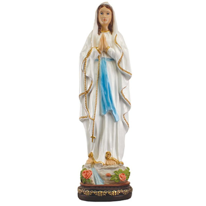 Our Lady of Lourdes, Resin Fibreglass Statue 24 Inches / 60cm High