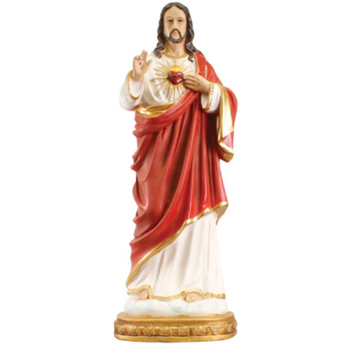 Sacred Heart of Jesus, Resin Fibreglass Statue 32 Inches / 80cm High