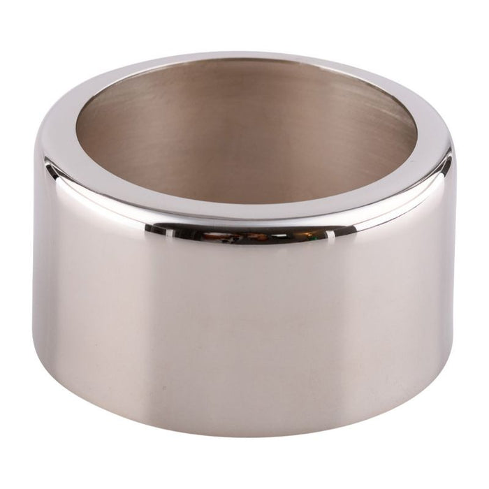 Silver Nickel Plated Brass Candle Cap, Suitable For 2 Inch Diameter Paschal and Altar Candles