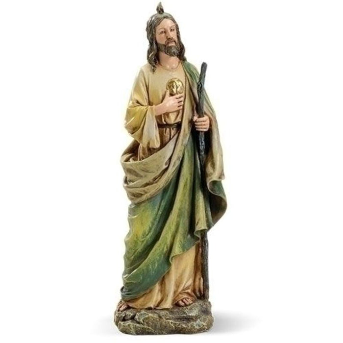 St Jude, Statue 25cm / 10 Inches High Handpainted Resin Cast Figurine