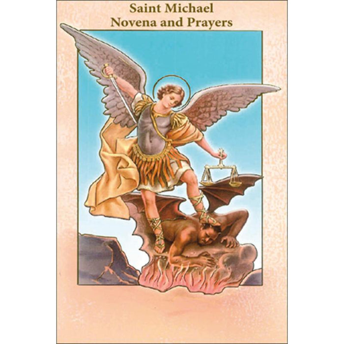 St. Michael, Novena Prayer Booklet with Colour Illustrations Throughout