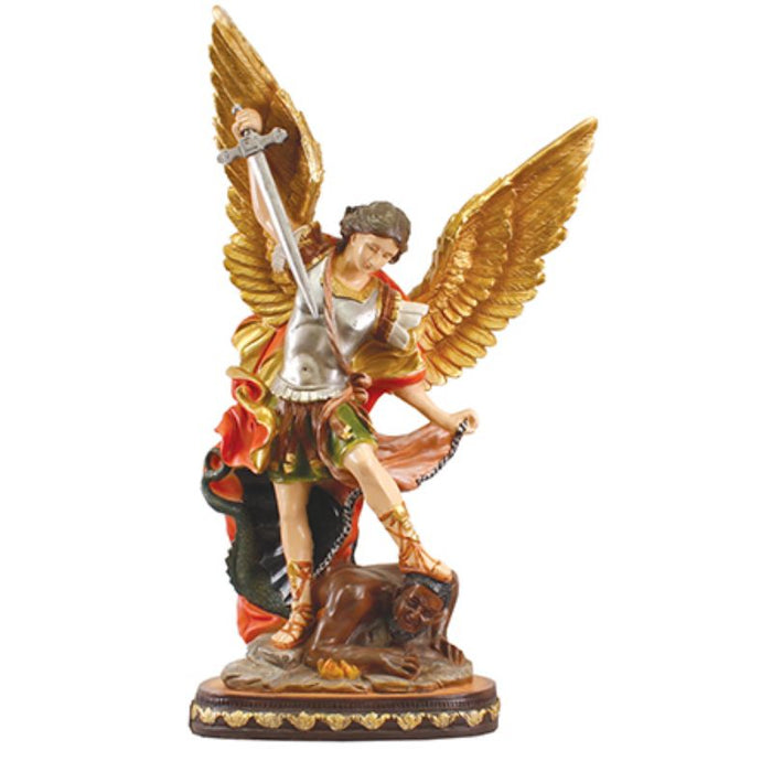 St. Michael The Archangel, Resin Fibreglass Statue 60cm /24 Inches High