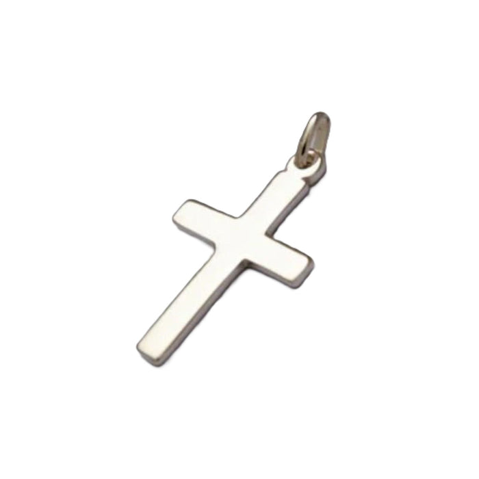Sterling Silver Cross Pendant 24mm High