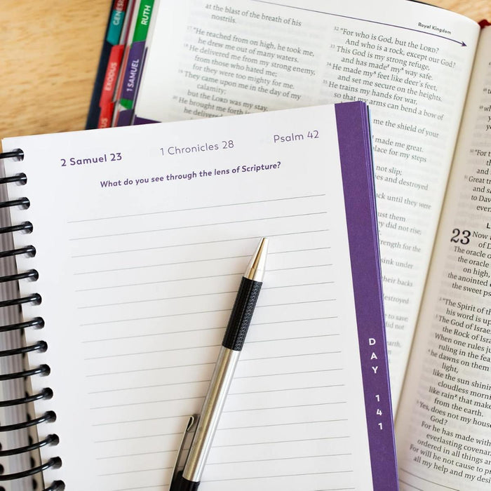 The Bible in a Year Notebook, 2nd Edition Spiral Bound