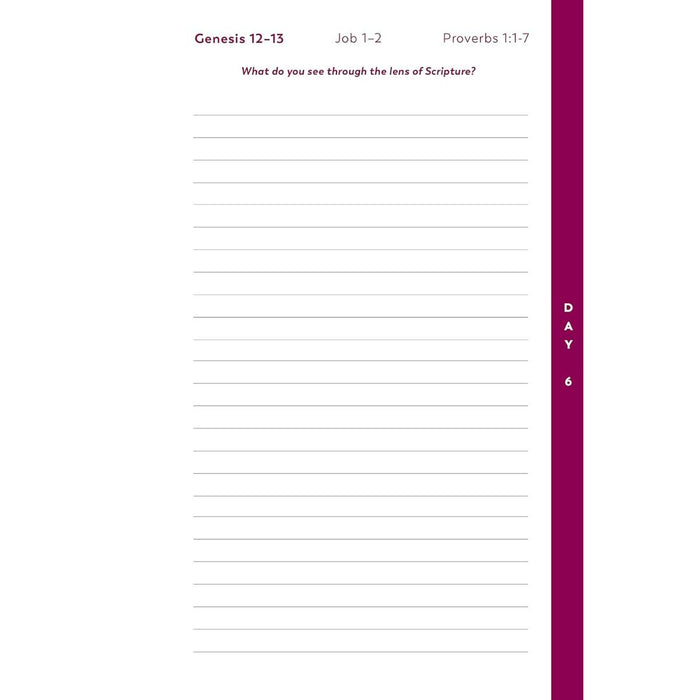 The Bible in a Year Notebook, 2nd Edition Spiral Bound