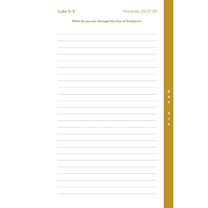 The Bible in a Year Notebook, 2nd Edition Spiral Bound