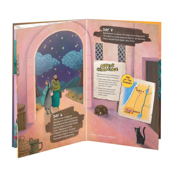 The Real Advent Calendar Pack of 30, With Fairtrade Chocolate's and a 24 Page Book, 2026 Edition