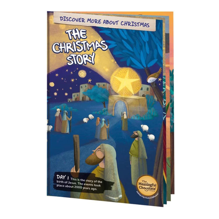 The Real Advent Calendar Pack of 3, With Fairtrade Chocolate's and a 24 Page Book, 2026 Edition - PRE ORDER NOW Available End of September