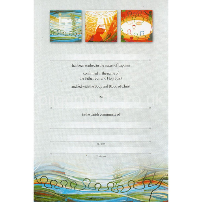 The Right of Christian Initiation for Adults Certificate, Available In 2 Pack Sizes
