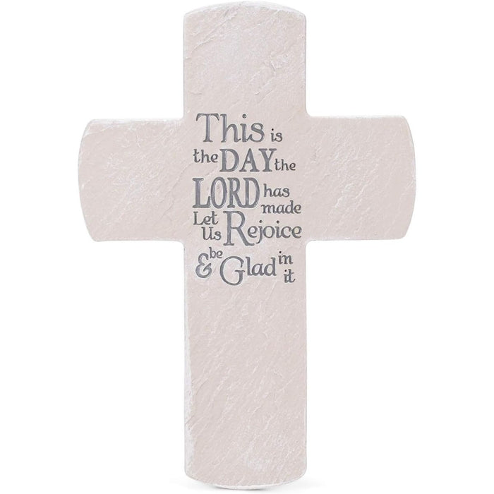 This Is The Day The Lord Has Made, Wall Cross 19.5cm / 7.75 Inches High