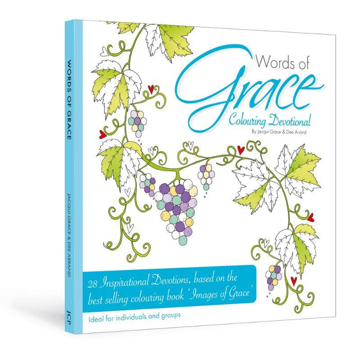Words of Grace Colouring Devotional Journal, by Jacqui Grace & Dee Arrand