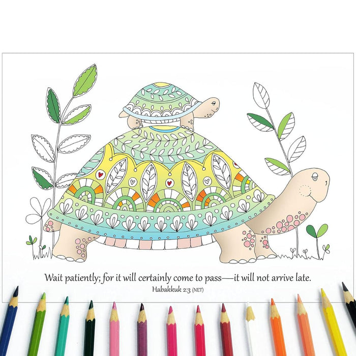 Words of Hope: A Colouring Devotional, by Jacqui Grace