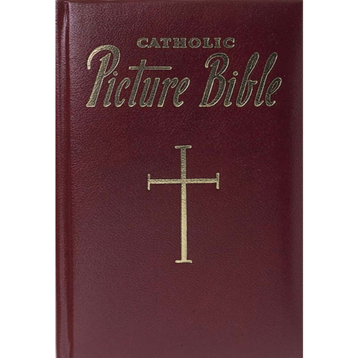 Catholic Children's Picture Bible, Presentation Edition With Padded Imitation Leather Cover