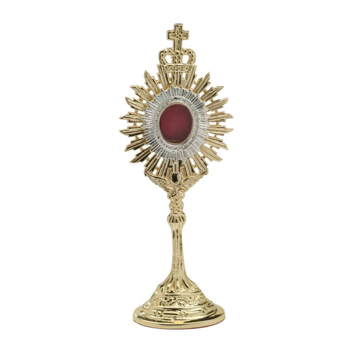 Reliquary Gold and Nickel Silver Plated Brass, 17.5cm / 7 Inches High