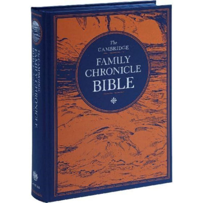KJV Cambridge Family Chronicle Bible With illustrations by Gustave Doré, Hardback Blue Cloth over Boards