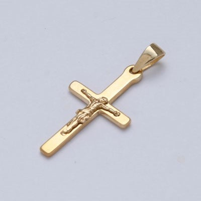 9ct Gold Crucifix 28mm In Length SPECIAL ORDER ONLY