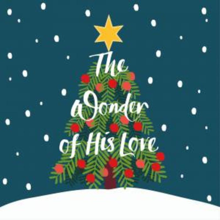 28% OFF The Wonder Of His Love, Christmas Cards Pack of 10, With Bible Verse Inside, 1 John 4:9