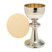 Church Supplies, Chalice and Paten Gold & Silver Nickel Plated 20cm high, Chalice holds 14fl oz
