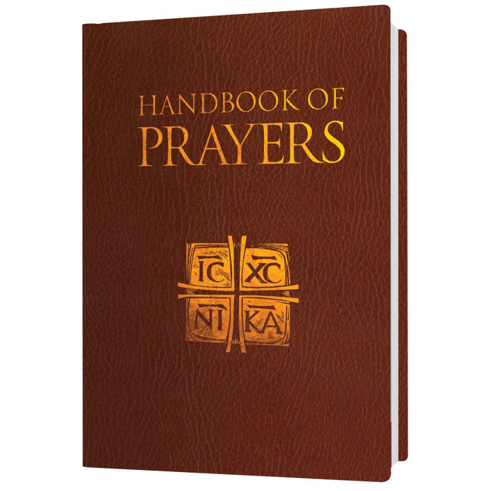 Handbook of Prayers, Deluxe Leatherette Edition, by Rev James Socias