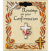 Confirmation Gifts, Dove On Cross, Red & White Enamelled Confirmation Lapel Pin