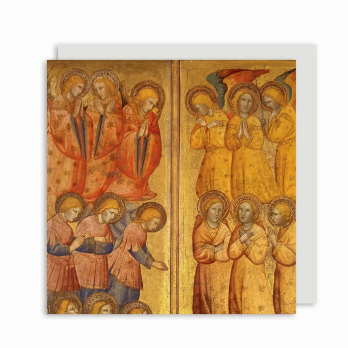 Host Of Angels, by Olivuccio di Cicarello, Christmas Cards Pack of 10