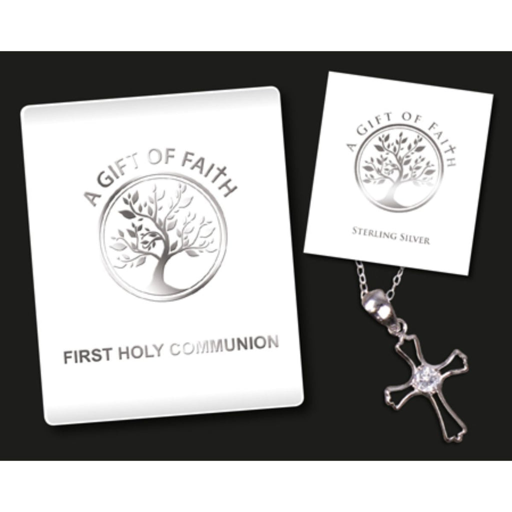 First Communion Rosary With Rosary Pouch | The Catholic Company